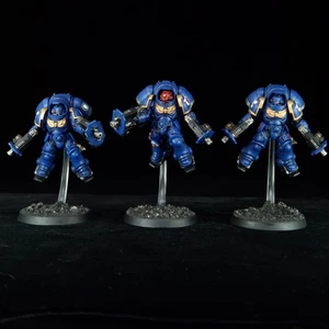 Inceptors Ultramarines Painted Space Marines Warhammer 40k Games Workshop - Picture 1 of 8