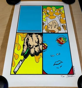 The Locust Dillinger Fluchtplan Konzert Poster Jermaine Rogers Druck 04 #90/100 - Bild 1 von 15