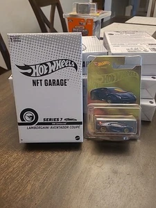 Hot Wheels NFTh Garage Lamborghini Aventador Coupè Serie 7 IN MANO - Foto 1 di 4