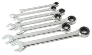 Metric Ratcheting Combination Wrench Set, 7 pc TTN-17351 Brand New! - Bild 1 von 4