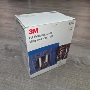 Respirador reutilizable 3M 6700 pieza facial completa protección respiratoria tamaño PEQUEÑO NUEVO EN CAJA - Imagen 1 de 11
