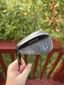 LH Lazrus Milled 52* Degree Wedge Left Handed! Steel Shaft And Original Grip - Picture 1 of 9