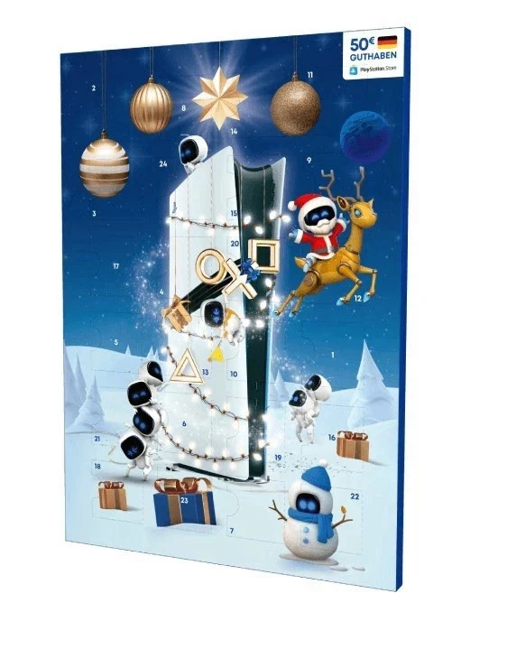 ✅Sony PlayStation Adventskalender 2025 Limited Edition 50€ PSN Guthaben NEU OVP✅ - Bild 1 von 1