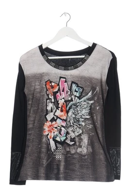 BIBA Manga larga Mujeres Camisa Talla EU 34 negro-marrón-rojo look casual - Imagen 1 de 4