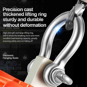 Electronic Crane Scale 0.5KG-3000KG Water Resistant Accurancy Hook Scale Hot~ - Picture 1 of 8