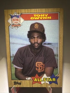 1987 Topps - All Star #599 Tony Gwynn - Picture 1 of 2