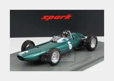 1:18 SPARK Brm P57 #6 Winner Monaco Gp 1963 Hill With Showcase 18S545 - Immagine 1 di 2