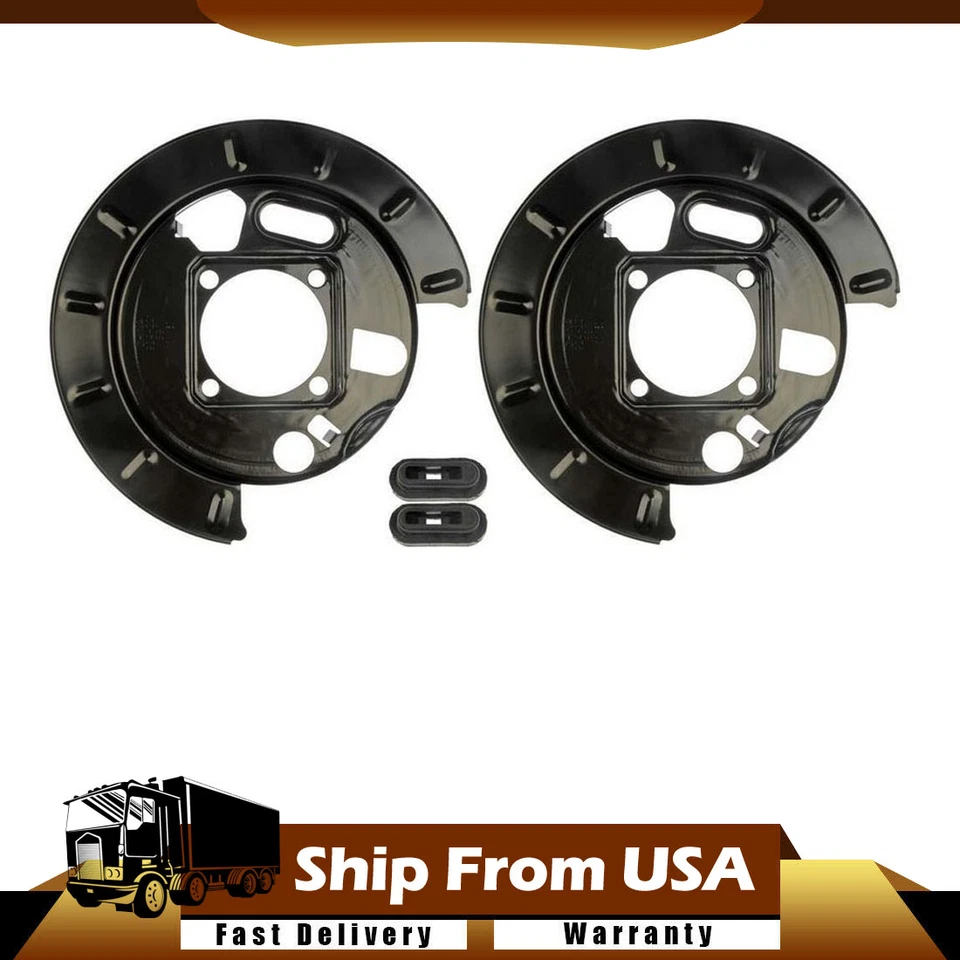 Par de protectores antipolvo de freno de disco trasero para GMC SAFARI SAVANA 1500 SIERRA 1500 CLASSIC Foto 1 de 4