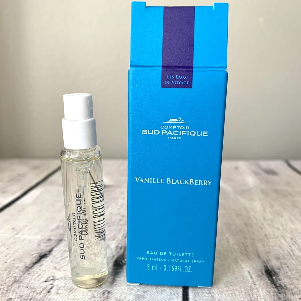 全新 Comptoir Sud Pacifique VANILLE BLACKBERRY EDT 旅行喷雾 0.169 盎司 — 第 1/1 张图片