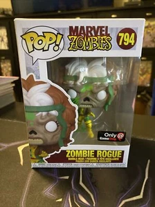 Funko POP! Marvel Zombies 794 Zombie Rogue - GameStop Exclusive Minty Brand NEW - Picture 1 of 6