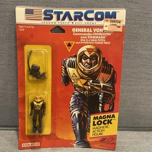 Starcom 1986 General Von Dar Coleco Magna Lock - Picture 1 of 9