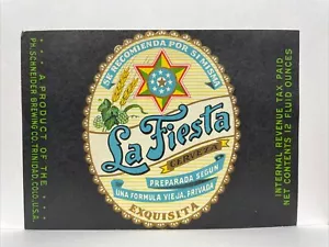 La Fiesta Cerveza PH. Schneider Brewing Co. Trinidad, Colombia Liquor Label - Picture 1 of 2