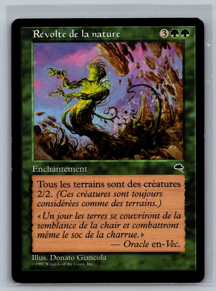 Magic The Gathering FRENCH Tempest Nature's Revolt MTG TCG CCG - Image 1 of 2