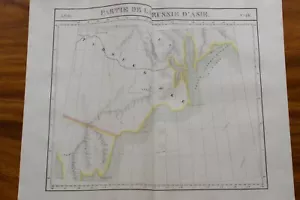 1827 - RUSSLAND - Regionalkarte russisches Gebiet Magadanskaya - selten - Bild 1 von 7