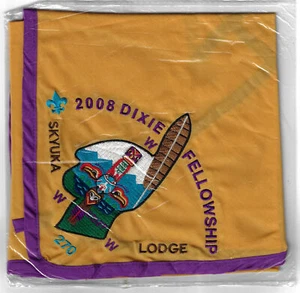 2008 Dixie Fellowship STAFF Neckerchief Skyuka 270 - Picture 1 of 1