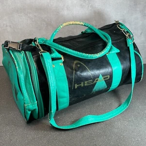 Vintage 90s Monte Carlo Head Bag Sports Gym Holdall Detachable Side Bag Y2K Prop - Picture 1 of 16
