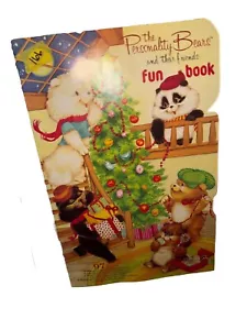 The Personality Bears and Their Friends 1980 Activity Fun Book - Picture 1 of 10
