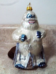 Rudolph Bumble Monster Blown Glass Ornament ~ Rare Version  ~ 5" T,  3  1/4" W - Picture 1 of 2