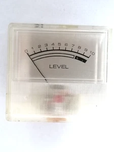 Levelmeter DC Einbauinstrument Messinstrument 250µA Endausschlag - Bild 1 von 2