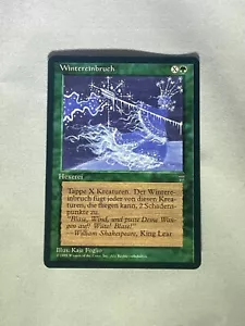 MTG Winter Blast German Legends Magic the Gathering - Picture 1 of 2