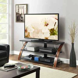 Versatile Flat Panel TV stand 3-in-1 for up to 65" TV and 135 lb weight - Picture 1 of 10