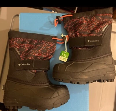 Columbia Niños Botas Pequeñas Juveniles Talla 8 Foto 1 de 4