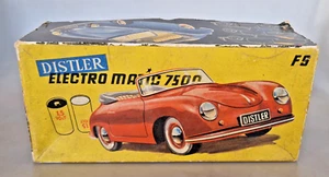 Für Distler Porsche 7500 FS Leerkarton OVP Blechspielzeug Zubehör 50-60er - Bild 1 von 7
