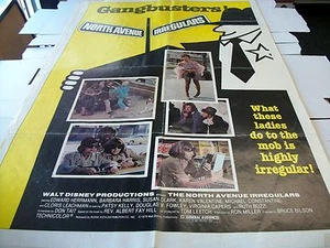NORTH AVENUE IRREGULARS - FALTPLAKAT EIN BLATT - 27 X 41 - 1979 - Bild 1 von 1