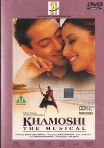 KHAMOSHI THE MUSICAL - 21st Century Productions BOLLYWOOD DVD - SALMAN KHAN. - Picture 1 of 2