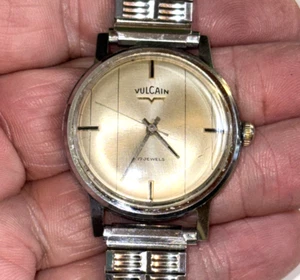 VULCAIN LT CAL. OROLOGIO DA POLSO 1686 ANNI 70 17J 34M - FUNZIONANTE - MIGLIORE OFFERTA - Foto 1 di 10