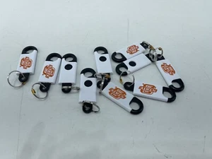 10- Ok State University OSU Kunststoff Schlüsselanhänger Schlüsselring orange weiß schwarz mit Haken - Bild 1 von 5
