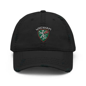 Wrexham AFC bestickte Mütze, Wrexham Fußballverein Fußball Geschenk - Bild 1 von 13