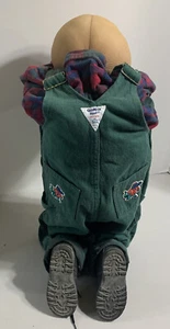 VINTAGE TIME OUT DOLL Corner Doll Hide & Seek Oshkosh Overalls Florida Gator - Picture 1 of 4