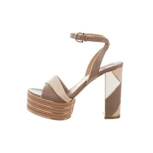 Salvatore Ferragamo Women’s Gaga Platform sandals Size 10 - Picture 1 of 12