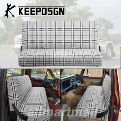 For Ford F-350 Old Truck Saddle Blanket Car Bench Seat Covers Front Full Size - Image 1 of 4