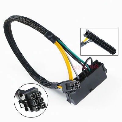 ATX Power Supply Cable 24pin to 6pin For DELL Optiplex 3080 5090 V3470 8940 30CM - Image 1 of 4