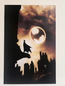 FIRMATO da GREG CAPULLO Detective Comics Issue #27 Cover Stampa Lito Art Batman - Foto 1 di 3