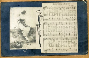 Latvia 1912 Greetings Postcard w/Libau Cancel - Picture 1 of 2