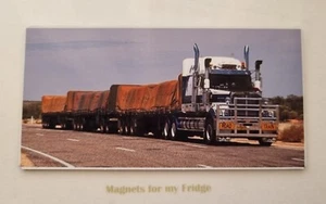  AUSTRALIAN ROAD TRAIN / TRUCK / SEMI TRAILER FRIDGE MAGNET - M51 F - Picture 1 of 1