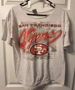 Camiseta de fútbol americano vintage NFL San Francisco 49ers 1994 gris y roja talla mediana - Imagen 1 de 11