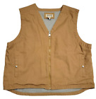 Duluth Trading Co. Duck Canvas Mesh Lined Full-Zip Inside Pocket Vest Men's 3XL