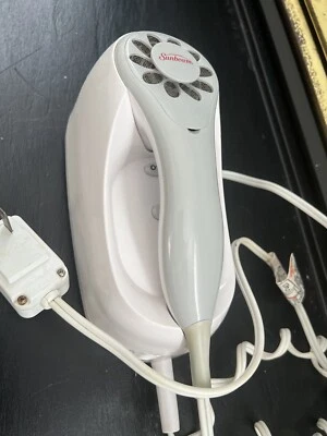 Sunbeam 1632 Wall Mount Hair Dryer With Tourmaline Adjustable 1200 Or 1500 Watts - Image 1 of 4