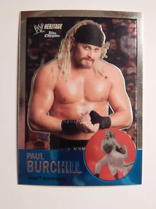 2007 Topps Heritage II Chrome WWE Wrestling Card #38 Paul Burchill - Picture 1 of 2