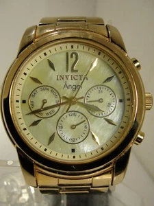 MEN INVICTA ANGEL MULTI DIAL CHRONOGRAPH, QUARTZ MOVEMENT - Picture 1 of 4