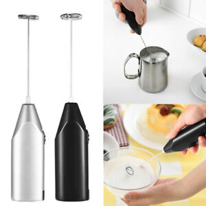 Electric Frother Milk Mixer Drink Foamer Whisk Coffer Egg Beater Stirrer