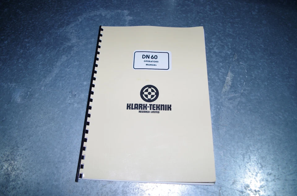 Klark Teknik DN60 Manual - Image 1 of 1