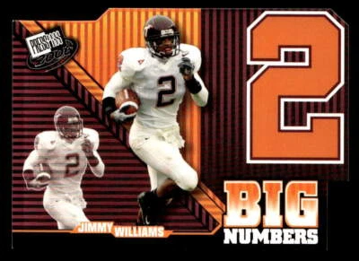 Jimmy Williams 2006 Press Pass  Card #BN30 Virginia Tech Hokies - Image 1 of 2