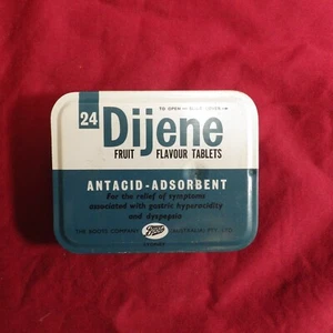 Antiácido vintage estaño Dijene - sabor a fruta - Imagen 1 de 4