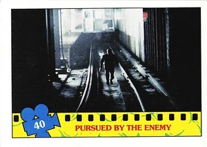 Topps 1990 Limited Edition Movie TMNT Series Pursued by the enemy Card #40 - Picture 1 of 4