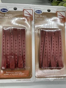 Goody No Burn Roller Clips 2 Packungen à 6 Neu - Bild 1 von 1